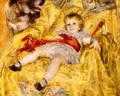 Portrait Of Christian De Falbe - 安德斯·左恩